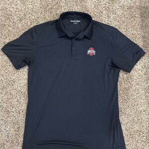 Mizzen+Main Black Polo Shirt